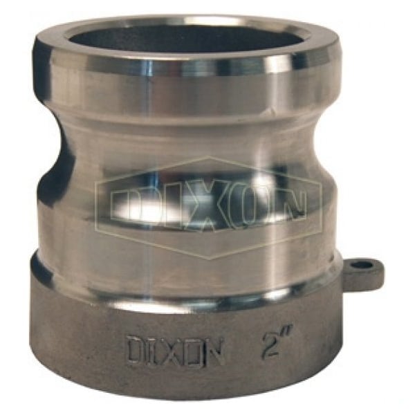 Cam and Groove Adapter Socket, 1 in Nominal, 316 SSss Steel